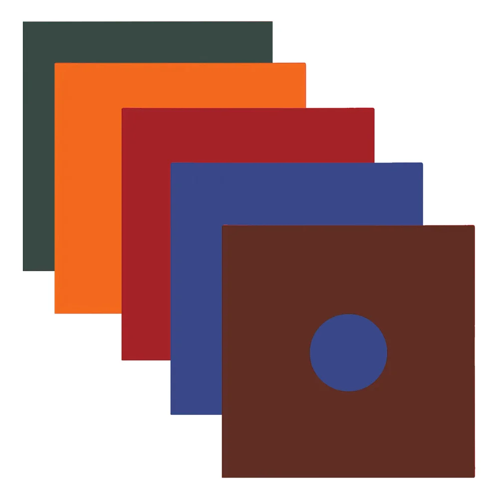 

5Pcs Vinyl Record Sleeves Protective Jacket Sturdy Long Lasting Keeps Albums Clean Dust Free Storage Vinyl Record Jackets