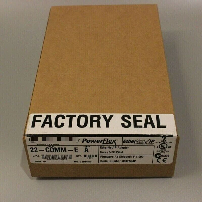 New Factory Sealed 22-COMM-E SER A PowerFlex Ethernet/IP Comm Adapter