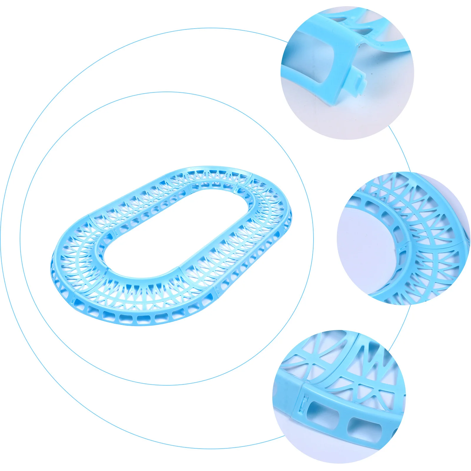 

6 PCS/Set Small Pet Hamster Supplies Cruiser Hedgehog Jumping Ball Track
