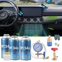 Car AC Refrigerant Air Conditioner Recharging Refrigerant Automotive Refrigeration Liquid for Truck Maintenance Commuting