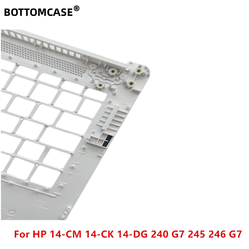 حافظة جديدة 95% باللون الأبيض من BOTTOMCASE لأجهزة الكمبيوتر المحمول HP 14-CM 14-CK 14-DG 240 G7 245 246 G7 حافظة علوية من Palmrest