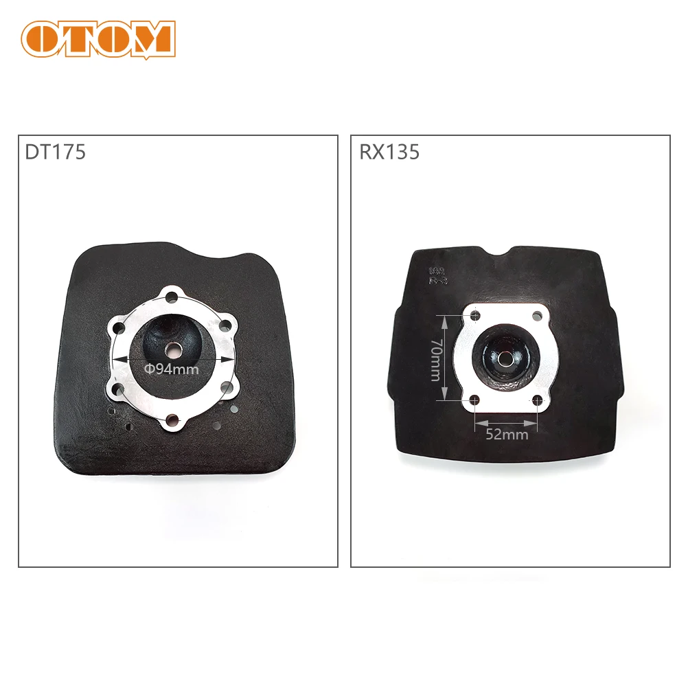 OTOM Motorcycle Engine Cylinder Head Cover 18G-11111-00 2A7-11111-00-00 For YAMAHA RX135 RXK135 DT175 E/F/G/H MX175 F/G/H Piston