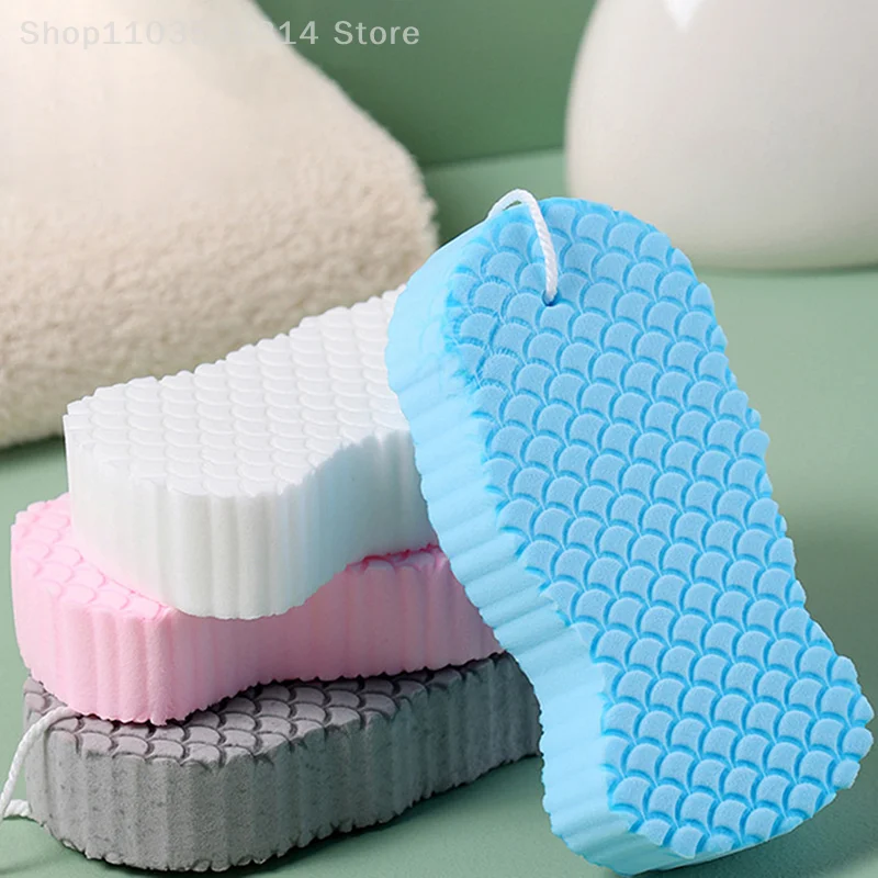 Fiber Body Scrub Bath Sponge Exfoliating Brush Magic Bathroom Products Household