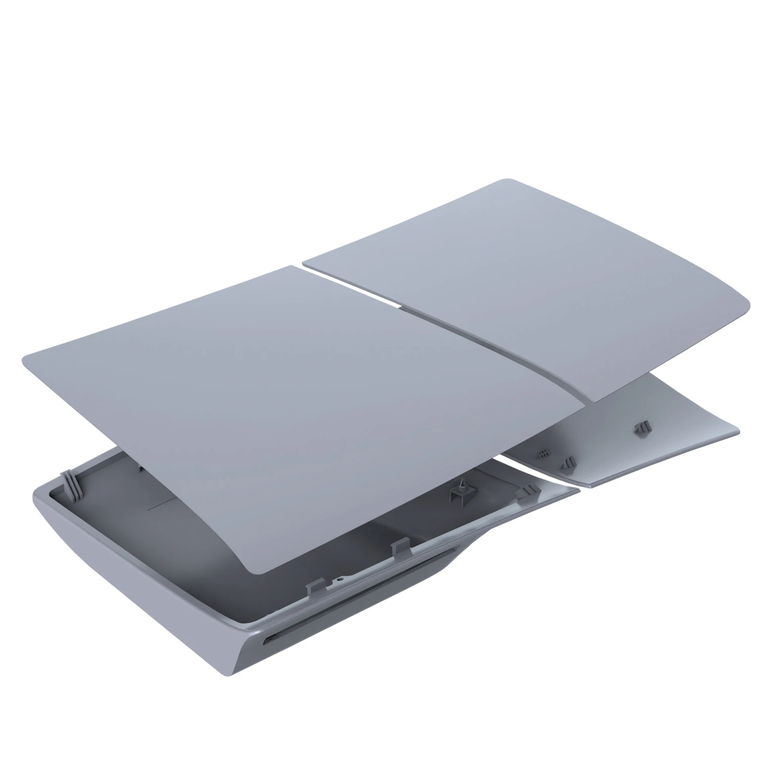 Szare płyty ochronne Pro Disc Edition z logo i naklejką z okazji 30. rocznicy dla nowych paneli konsoli PS5 Pro Płyta czołowa — zdjęcie produktu 6