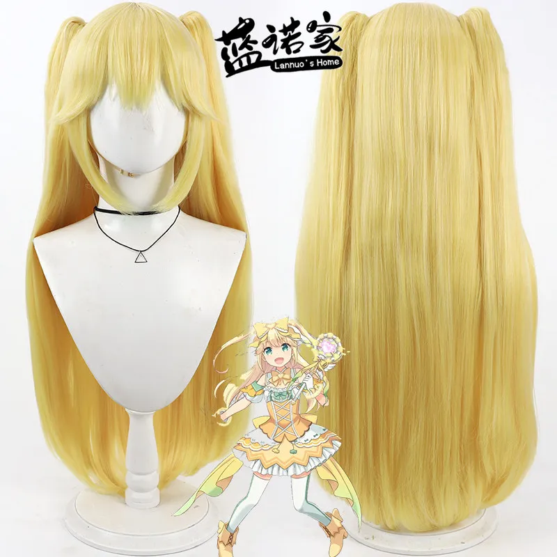 

Anime ONGEKI Yuzu Fujisawa Cosplay Wig Halloween Carnival Party Props Synthetic Hair Heat Resistant Fiber + Wig Cap