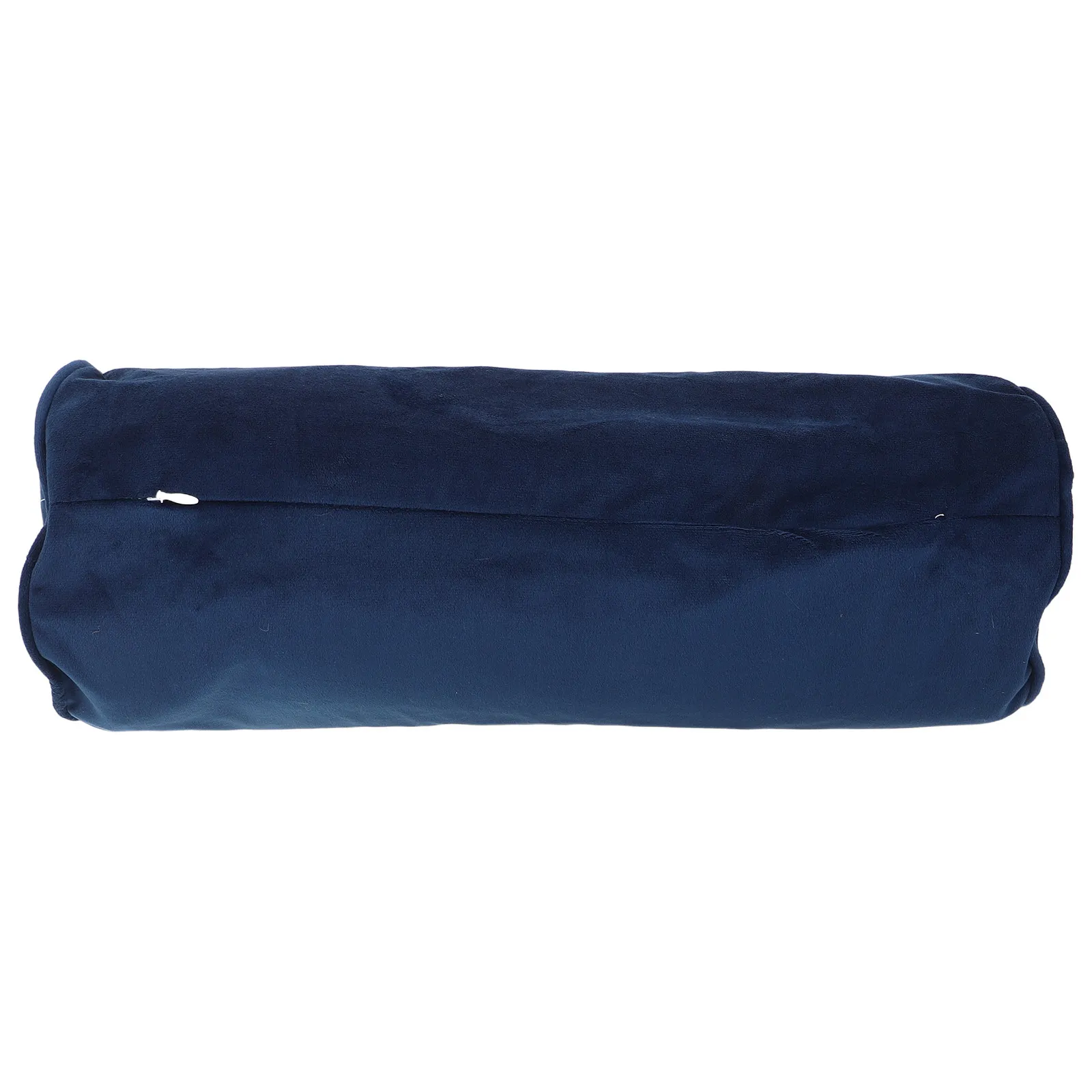 

Cylinder Pillowcase Round Neck Roll Pillow Cover Soft Zippered Cozy Travel Yoga Spa Cushion Cover 40x15cm Sofa Bedroom Living