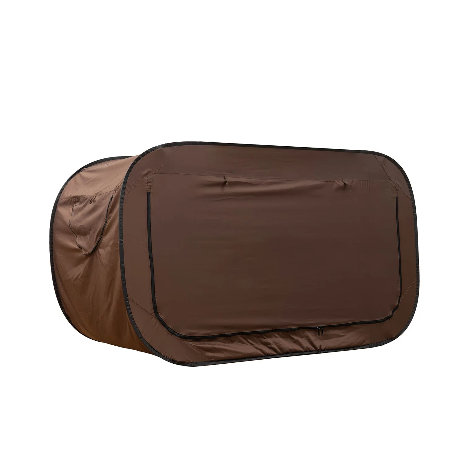 All-in-One Dual-Purpose Light-Blocking Outdoor Folding Bed Tent with Fully Enclosed, Independent Privacy Curtain view 6
