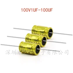 (2PCS) 100V Audio Capacitor Non Polarity Frequency Divider 100V1UF 1.5UF 2.2UF 3.3UF 4.7UF 5.6UF 6.8UF Crossover Polypropylene