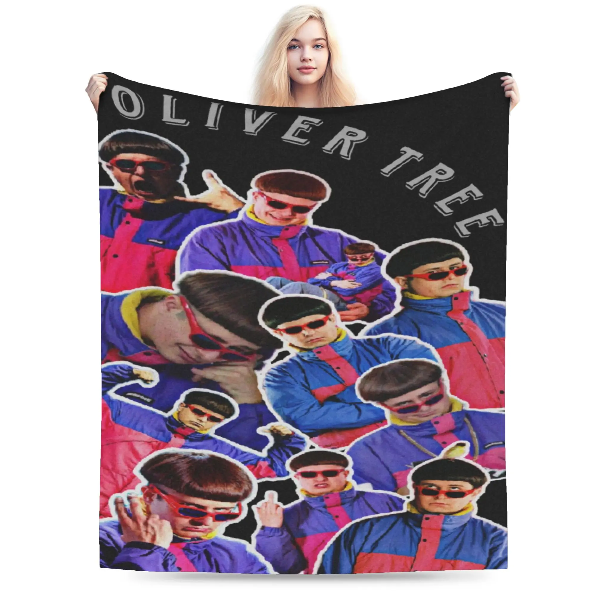 RIP Oliver Tree 1993-2026 Blanket Super Soft Warm  Throw Blankets for Bed 50x60 Inch Multiple Sizes Quilt