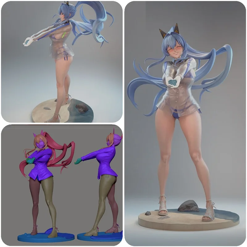 

LinDeekin D1 3D Customized Garage Kits Unpainted Figure GK Models White resin Unassembled Jigsaw puzzle of character models