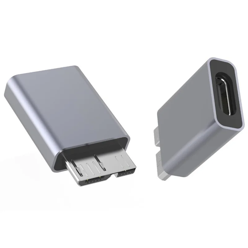 Câble USB C vers Micro B USB 3.0 Type C, 5Gbps, Adaptateur de connecteur de données pour disque dur, Smartphone, Chargeur PC, Appareil photo, Disque