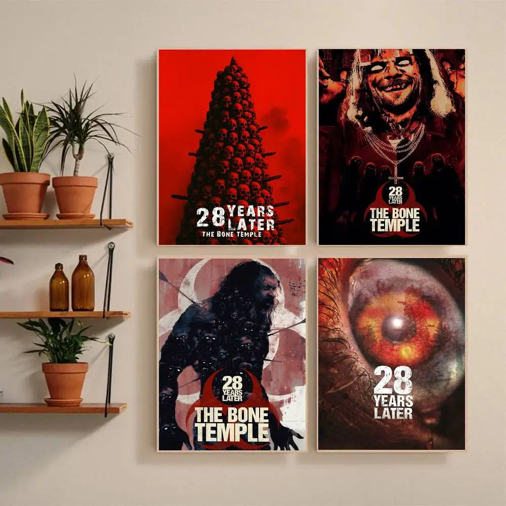 28 Years Later Poster Self-adhesive Art Waterproof Paper Sticker Coffee House Bar Room Wall Decor
