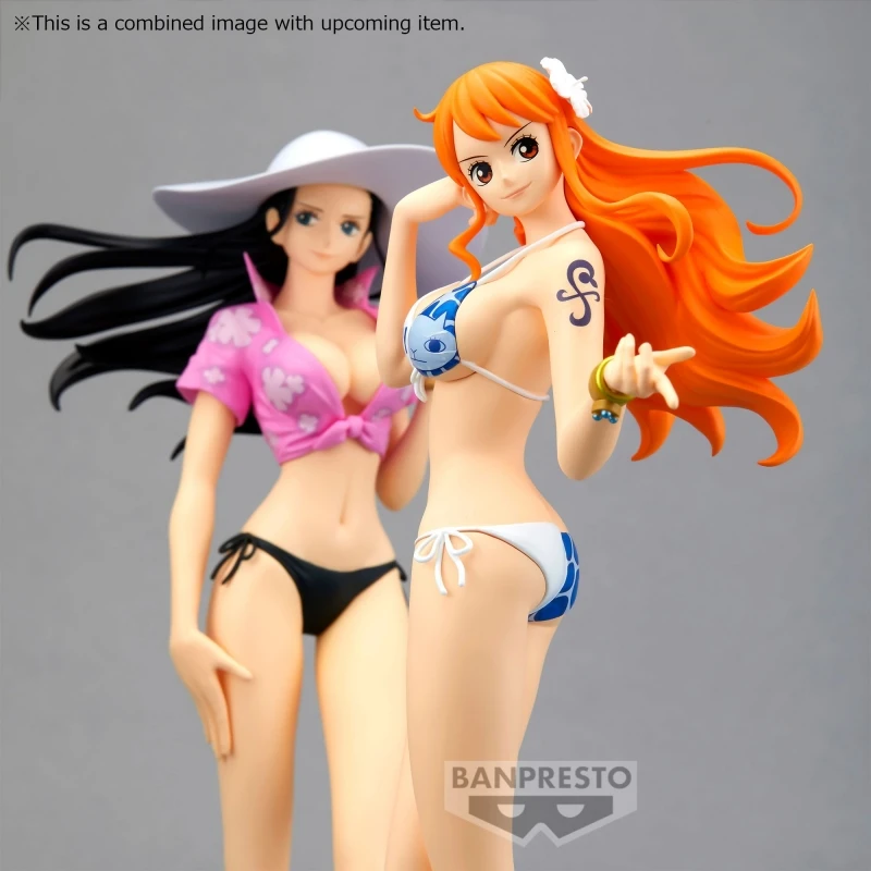 

Bandai Original 23Cm ワンピース GLITTER&GLAMOURS SPLASH STYLE-NAMI- Action Figure Toys For Kids Gift Collectible Model Ornaments