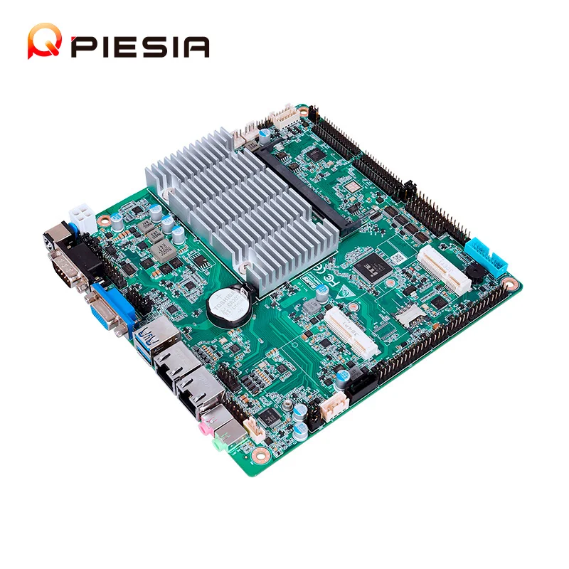 

New Piesia Gemini Lake J4125 DDR4 LVDS VGA 1*LAN 6*Com RS232 RS485 X86 Industrial Mini ITX Motherboard for POS Terminal