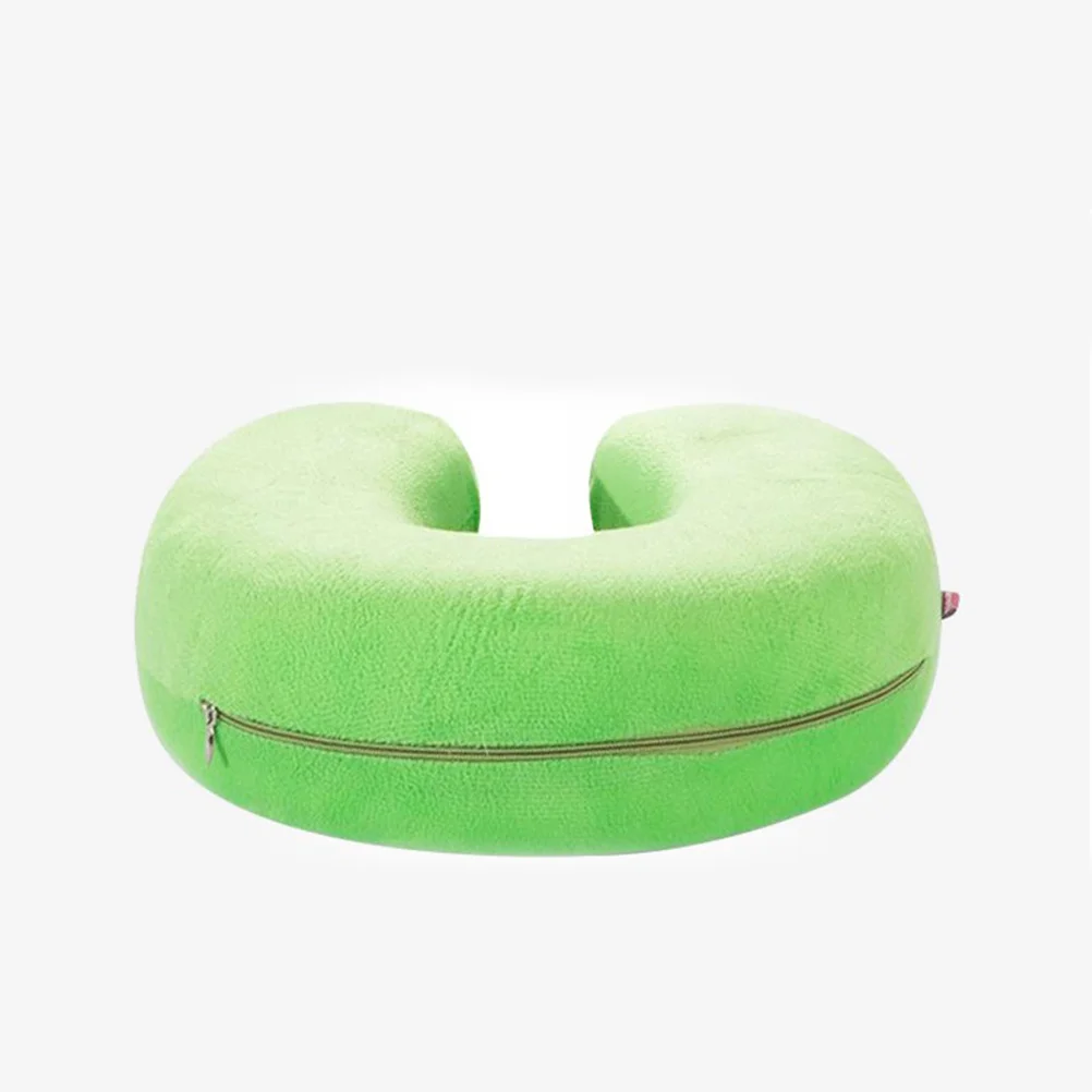 

Memory Foam U-Shaped Neck Pillow Travel Cushion for Airplanes Trains Home Office Removable Cover Neck Support Pain Relief