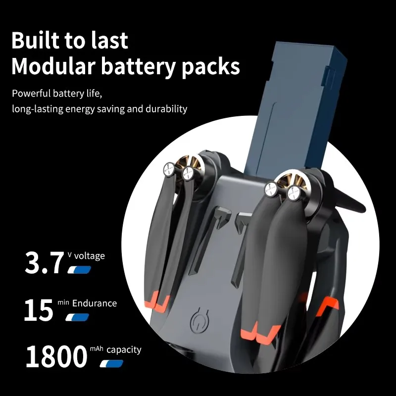 

S183 MAX RC Drone Spare Parts S183 Brushless Drone 3.7V 1800Mah Battery/propeller S183 MAX Drone Battery S183 RC Dron Battery