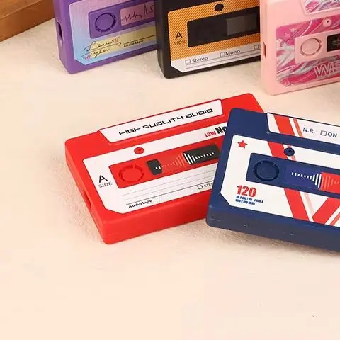 60/300 Seconds Voice Recorder Greeting Card USB Rechargeable Voice Recording Cassette Tape