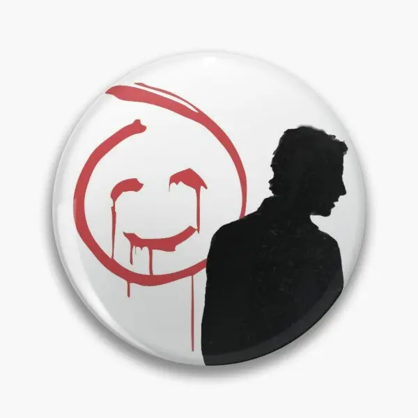 Red John And Jane The Mentalist  Soft Button Pin Badge Metal Creative Funny Gift Jewelry Cartoon Fashion Cute Lapel Pin Lover