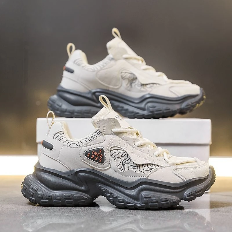 الاتجاه الجديد الاحذية للرجال شبكة تنفس الرياضة والترفيه حذاء رجالي مريح في الهواء الطلق أحذية رياضية للرجال #1