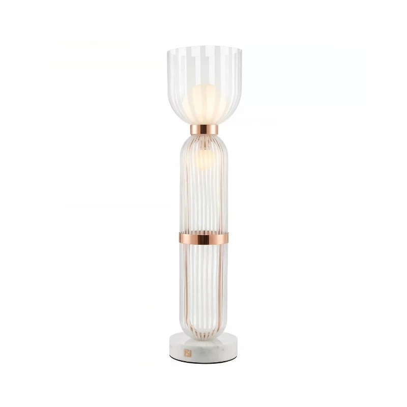 

Marble floor lamp designer living room sofa side high-end floor lamp