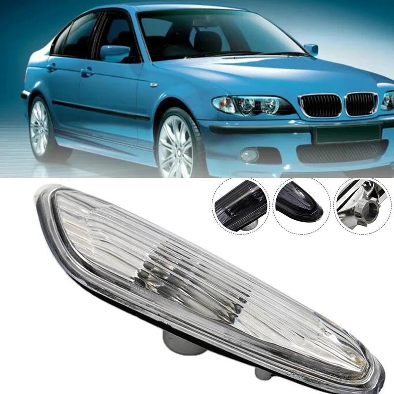 

2Pcs For BMW 3 Series E46 2000-2005 For 5 Series E60 E61 2003-2010 For X3 E83 2004-2010 Side Marker Light Turn Indicator Lamp