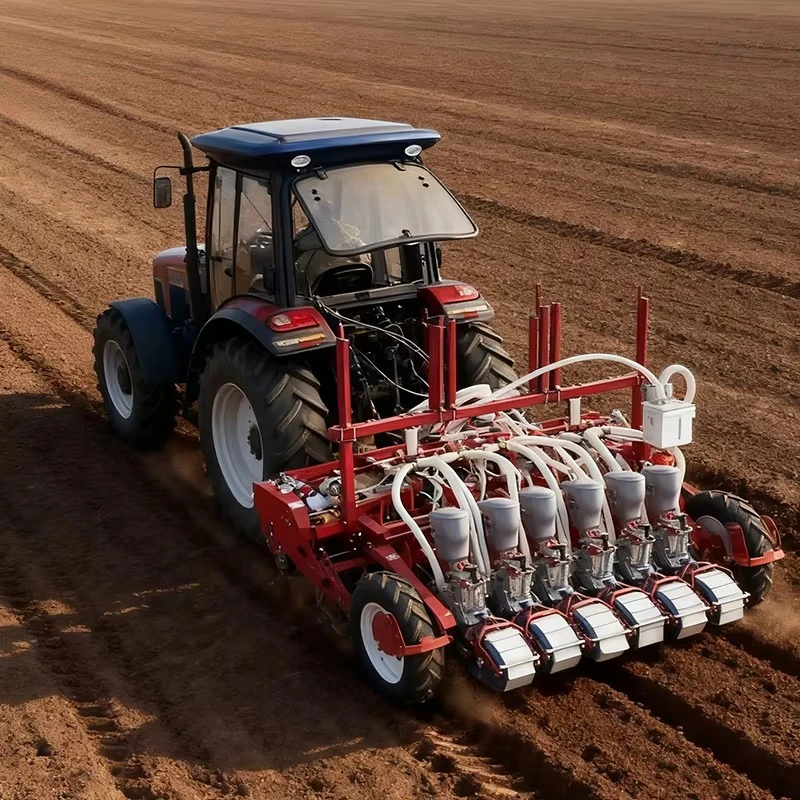 Multi-row Tractor Precision Seeder Tractor Mounted Air Suction Precision Seeding Machine  Onion Carrot Cultivation 4 to 16 Rows