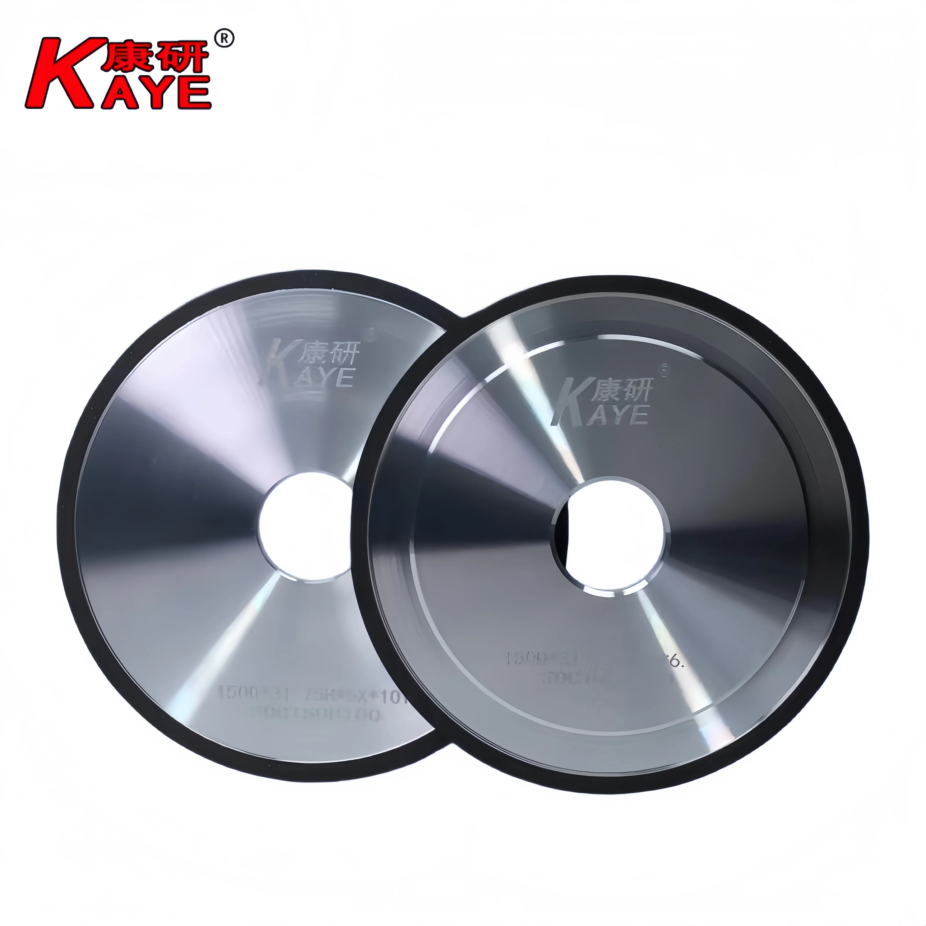 

Алмазный шлифовальный круг на смоляной связке 150/180 мм для поверхностного шлифовального станка по твердому металлу (ТМ) 618