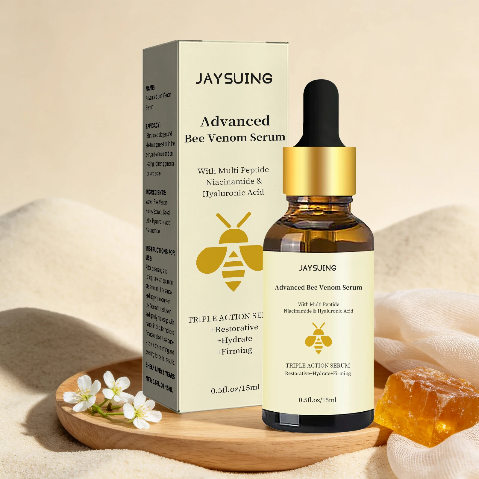 1/2/3PCS Face Brightening Serum For Glowing Skin Tightening & Firming Skin Texture Repairing Essence Korean Collagen Face Serums