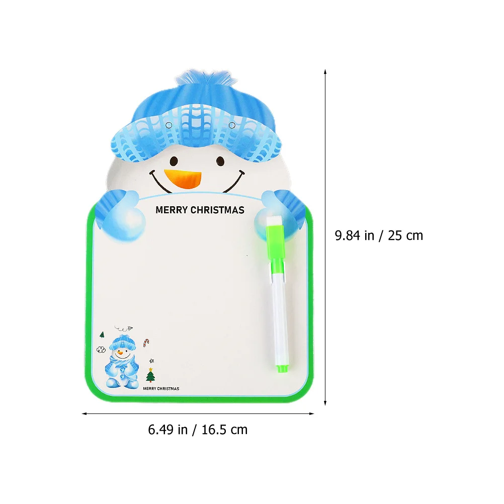 

3Sets Childrens Dry Erase Board Rounded Edge Safety Design Reusable Note Board with Hanging Rope for Kids Art Activity Learning