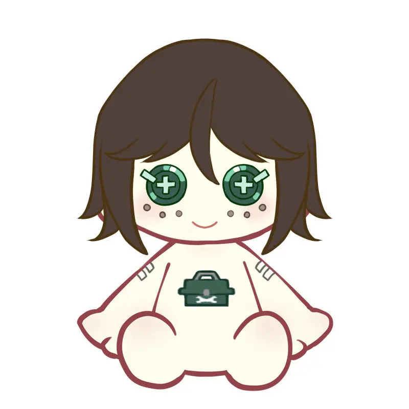 40cm Plush Doll Identity V Emma the Gardener Super Cute Gardener Abstract Little Girl Dress-up Cotton Doll Sitting Pillow Gift