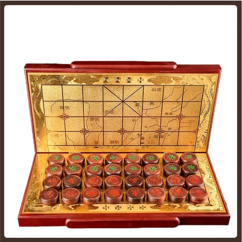 

Professional Chinese Chess Decoration Portable High Quality Luxury Chinese Chess Educational Toys Juegos Mesa Chess Set Luxury