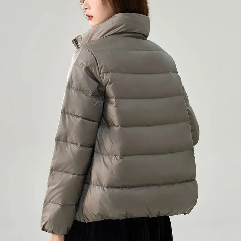 Parkas Jacket Women's 2026 Autumn Winter New Short Cotton-Padded Coat Female Fashion Thicken Warm Outerwear Ladies Overcoat Tops
