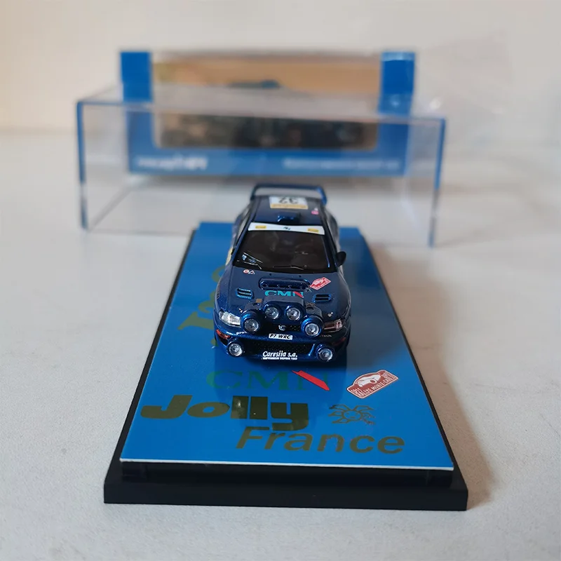 Fine Works 1:64 Scale Subaru Impreza WRC Hatchback Rally – The