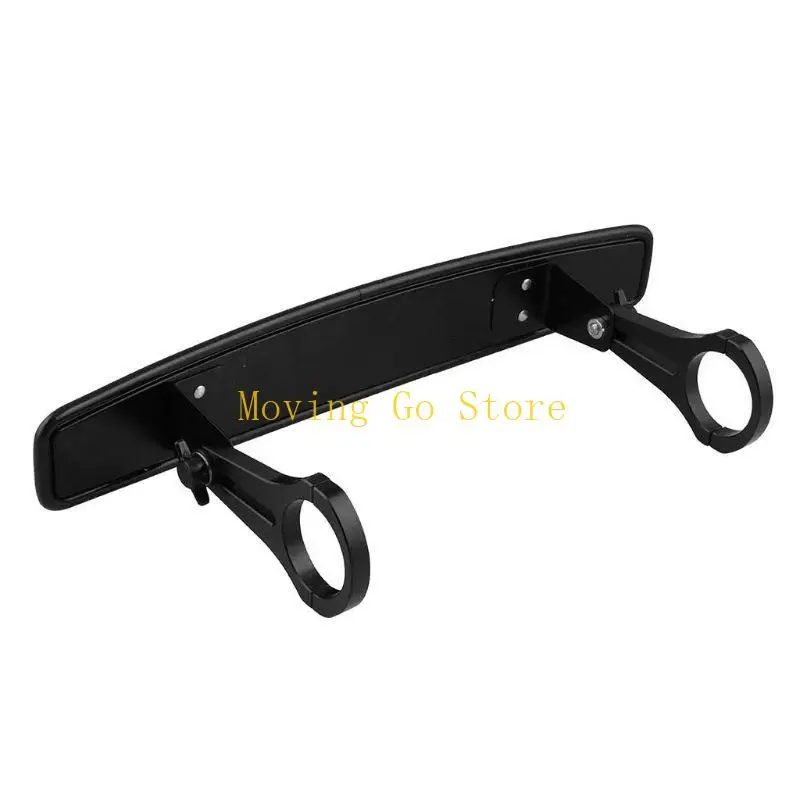 

B5XD UTV Rear View Center Mirror Wide High-Definition Convex Design Mirror with 1.75" Clamp Fit for MR008 Durable Accessories