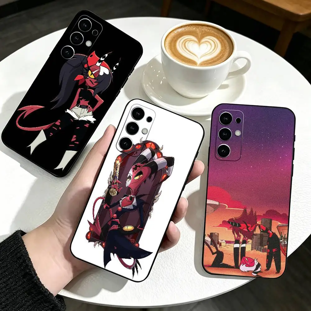 H-Helluva Boss-S Phone Case For Samsung S25,S24,S21,S22,S23,S30,Ultra,S20,Plus,Fe,Lite,Note,10,Black Cover