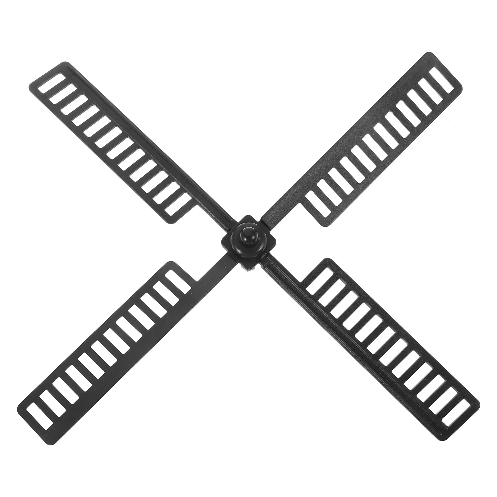Solar Windmill Lighthouse Garden Accessory Plastic Blades Outdoor Weatherproof Yard Decoration Windmill Part Accessories
