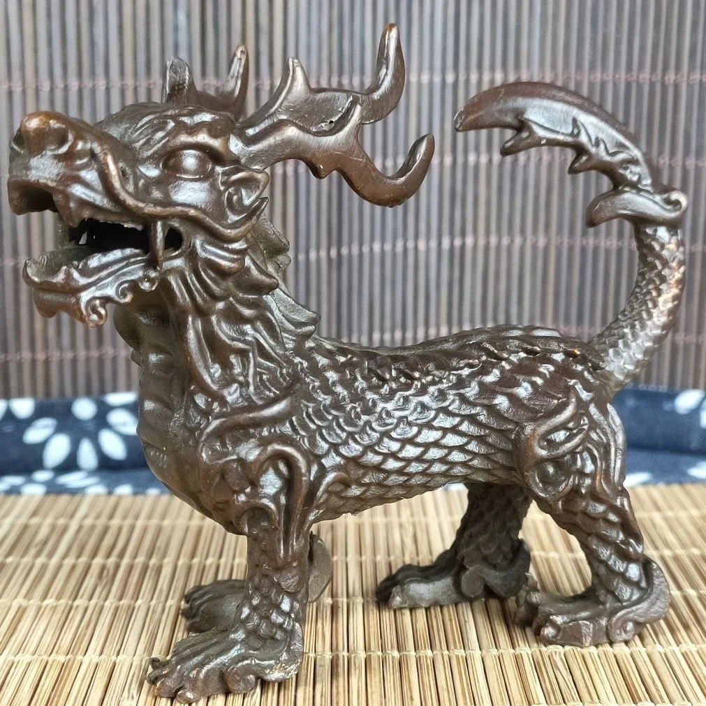 

Antique Divine Beast "Taotie" Home Decoration Office Decoration Craft Gift Living Room