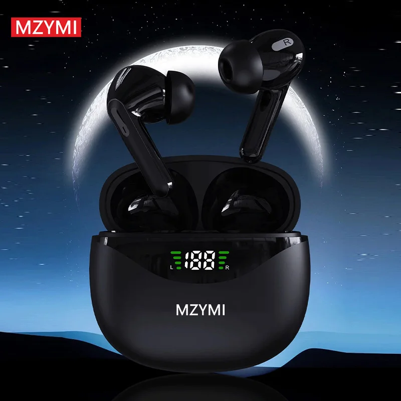 بلوتوث مقاوم للماء MZYMI في سماعات الأذن ، سماعات الرأس ، سماعة رأس لاسلكية مع ميكروفون ، تحكم باللمس ، CS121 ، IPX5