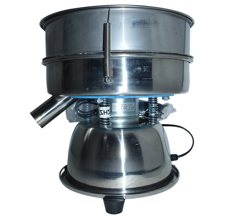 30cm Electric Stainless Steel Screening Machine Powder Vibrating Sieving Machine Lab Sieve Shaker Vibrating Screen 30CMx10CM
