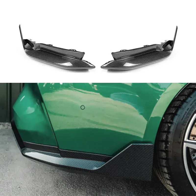 

Новые карбоновые накладки на углы заднего бампера MP Style с высокой полировкой для M3 G80 M4 G82 (2021-25) - проверено на совместимость