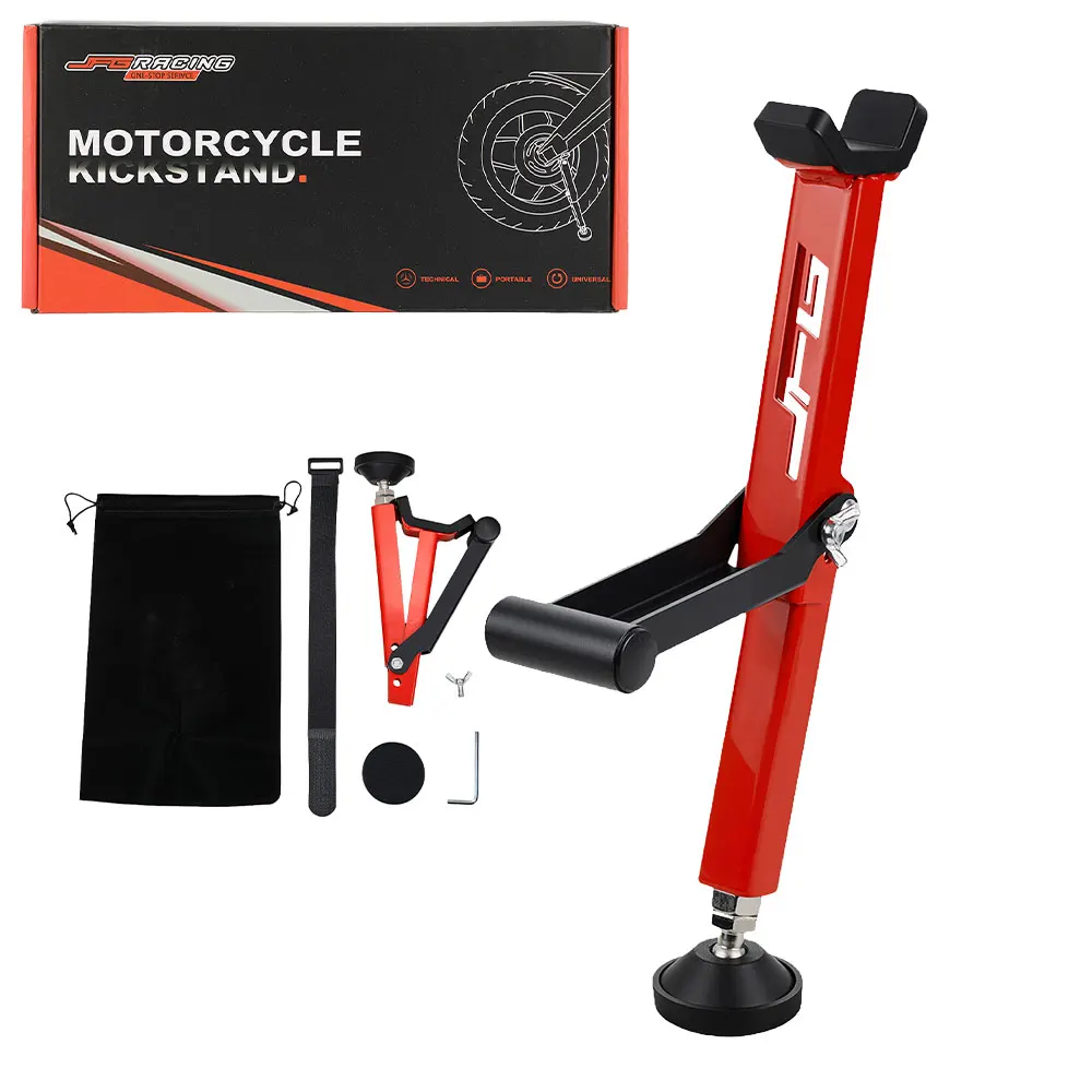 Energy Saving Stable Swingarm Lift Foldable for Dirt Bike Portable Lifting Frame Motorcycle Wheel Support Side Stand Paddock