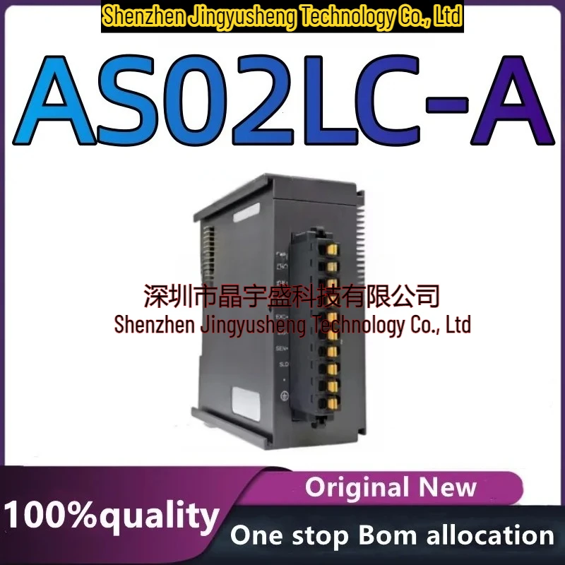 100% New Original Plc AS02LC-A Weighing Expansion Module 2 Channels As02lc-a Programmable Controller Unit Integrated Circuit