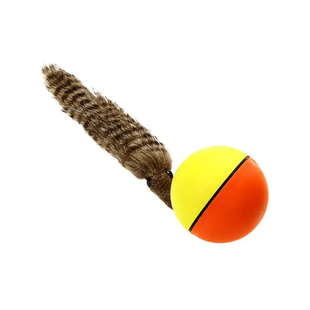 Fun Weasel Chases Jumping Rolling Motor Ball Toy for Pets Dog Cats Children