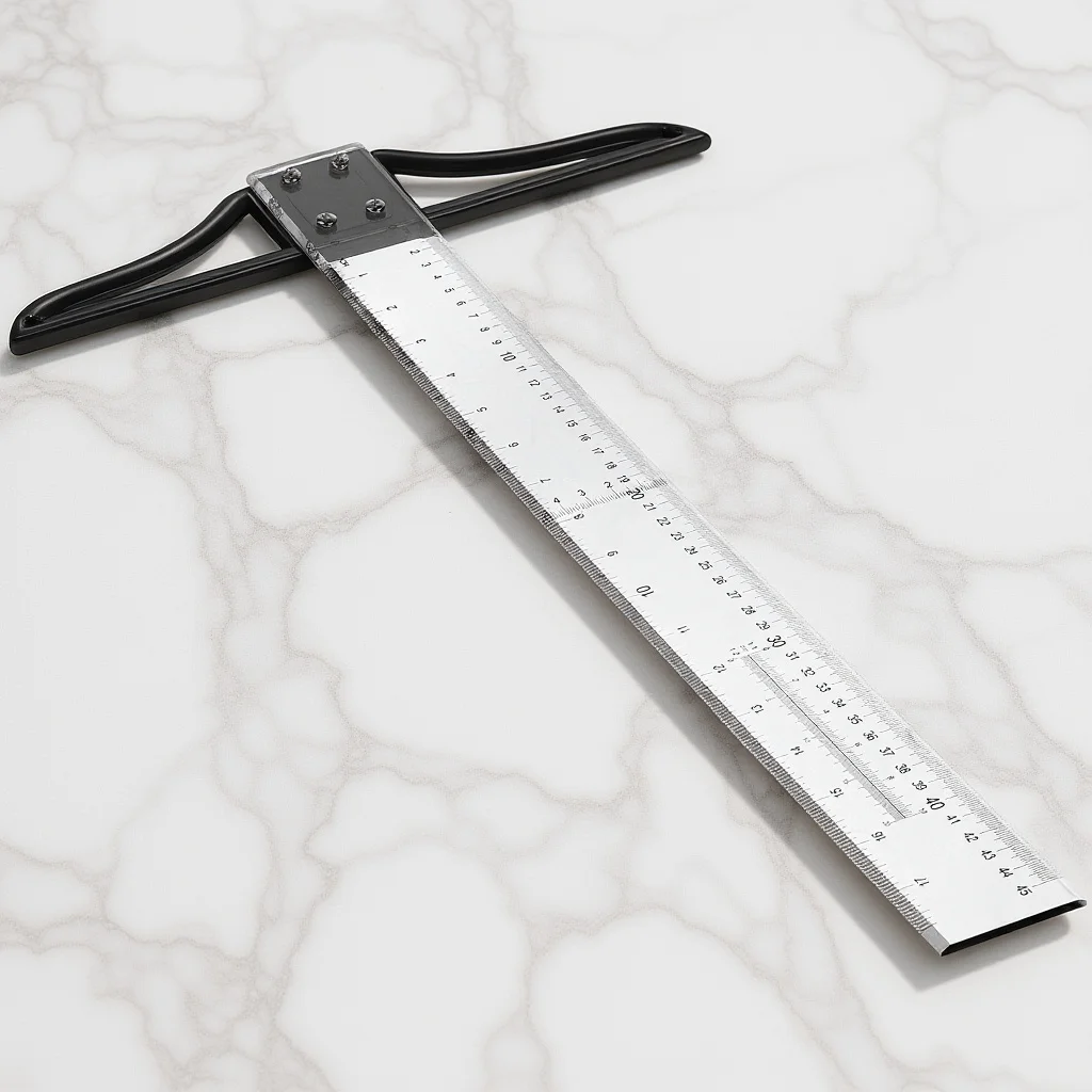 18 Inch Ruler For Drafting Engineering Woodworking Architecture Multi Functional Measuring Tool Transparent Drawing