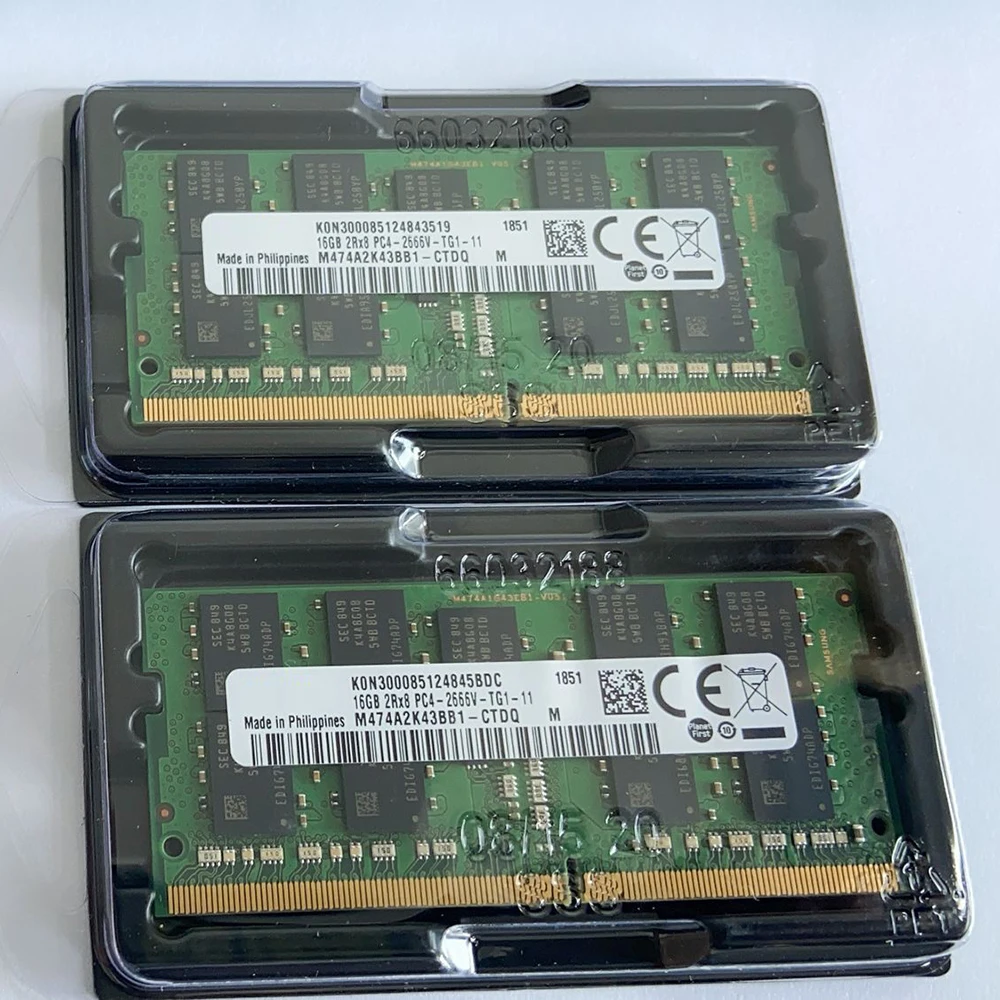 

1 Pcs For Synology Storage Memory NAS DS1621xs+ 2419+ RAM 16G DDR4 2RX8 2666 ECC SODIMM 16GB