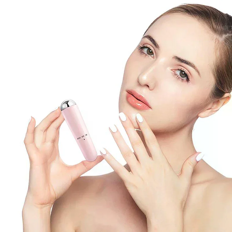 Device Bags Skincare Tool Eye Beauty Facial Massager Therapy Wand for Relax Eye Dark Circles Eye Puffiness