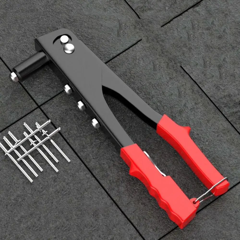 

Heavy Duty Riveter Set Steel Construction Manual Double Handle Blind Rivets Cap Pulling Core Pulling Pop Rivet Tool