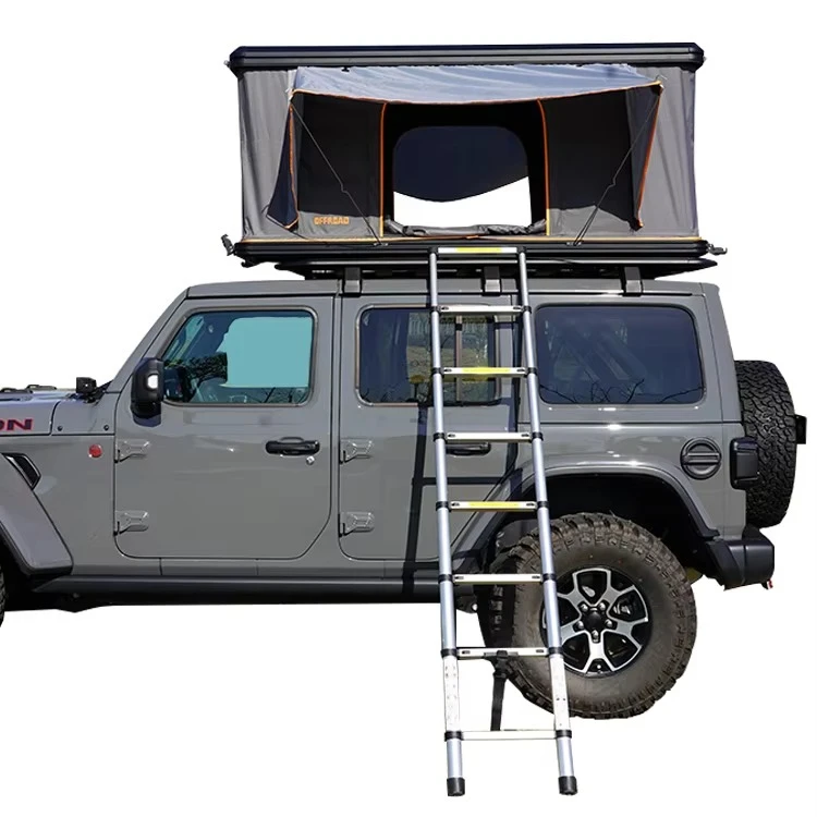 High Quality 2-3 Person Waterproof Large Space Aluminum Roof Top Tent Portable Hard Shell Pop up Car Roof Tent