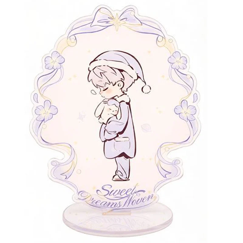 Love and Deepspace Sweet Dreams Woven Series Acrylic Standee Figure Q Version Rafayel Xavier Zayne Sylus Caleb Plaque Keychain