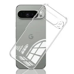 For Google Pixel 9 Pro Case Silicone Soft Clear Back Cover For Google Pixel 9 Clear Shockproof Phone Case for Pixel 9Pro Coque